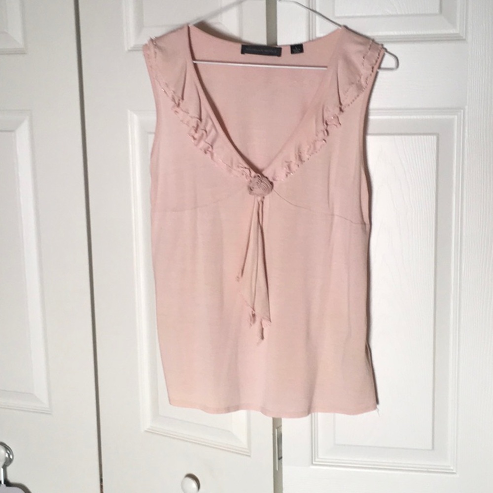 Pink Sleeveless Top